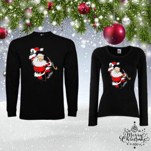 Комплект коледни блузи- Дядо Коледа