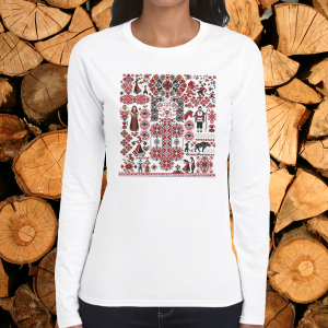 Дамска  блуза - Колелото на живота