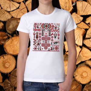 Дамска тениска- Колелото на живота