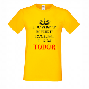 Тениска "Keep calm"