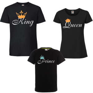 Семеен комплект - King, Queen and Prince