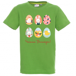 Цветна тениска - Честит Великден