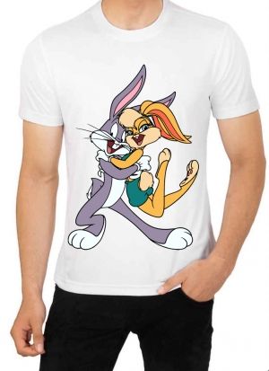 Мъжка тениска с анимационни герои.