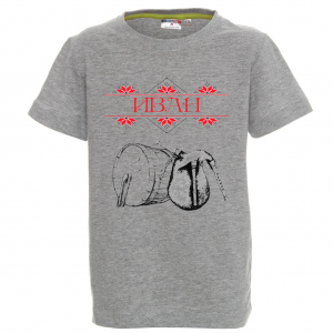 Тениска с щампа с гайди