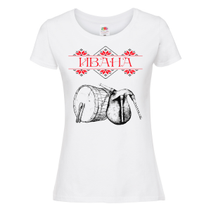 Тениска с щампа с гайди