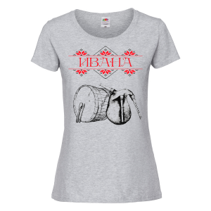 Тениска с щампа с гайди