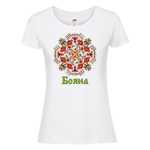 Тениска сшампа с шевица