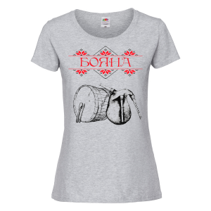 Тениска с щампа с гайди