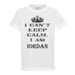 Тениска с надпис - Keep calm