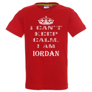 Тениска с надпис - Keep calm