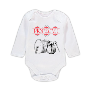 Бебешко боди с щампа с гайди