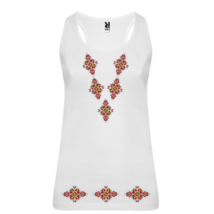 Дамски потник  с  народни мотиви Лазарки