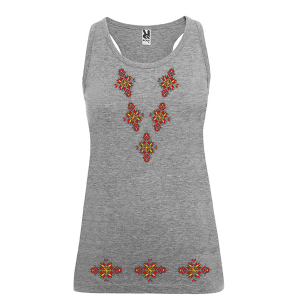 Дамски потник  с  народни мотиви Лазарки