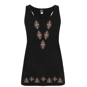 Дамски потник  с мотиви на шевици