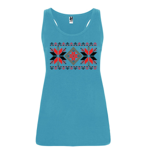 Дамски потник  с мотиви на шевици