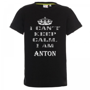  Тениска с надпис - Keep calm