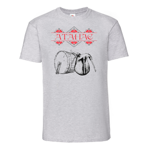 Тениска с щампа с гайди 