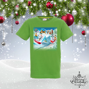 Детска коледна тениска - Paw Patrol