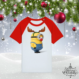 Детска коледна тениска - Миньон 