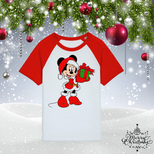 Детска коледна тениска - Мини Маус
