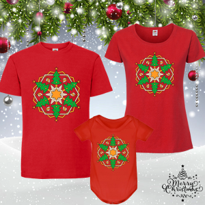 Забавен коледен комплект- Мандала