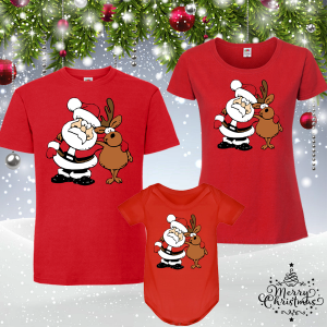 Забавен коледен комплект-  Дядо Коледа