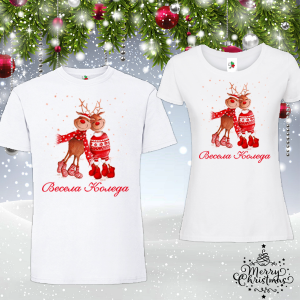 Забавен коледен комплект- Весела Коледа