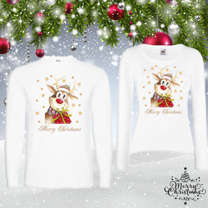 Комплект коледни блузи-  Merry Christmas