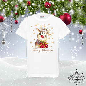 Детска коледна тениска -  Merri Christmas