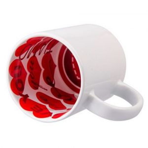  Бяла фото чаша -  LOVE