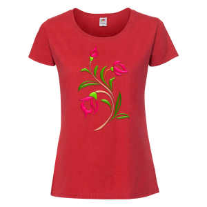 Цветна дамска тениска - Цветя 6