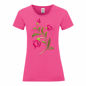 Цветна дамска тениска - Цветя 6