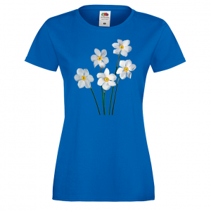 Цветна дамска тениска - Цветя 7