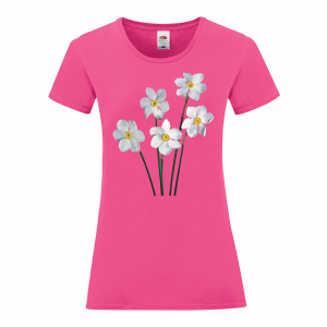 Цветна дамска тениска - Цветя 7