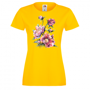 Цветна дамска тениска - Цветя 8