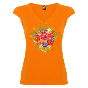 Дамска тениска -  Цветя 15
