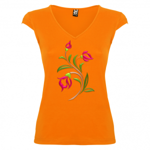 Дамска тениска -  Цветя 16