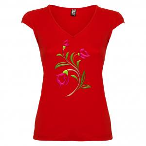 Дамска тениска -  Цветя 16