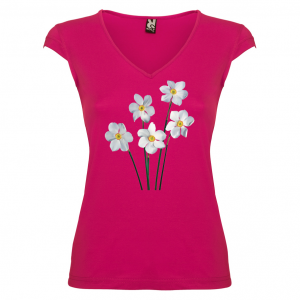 Дамска тениска -  Цветя 17