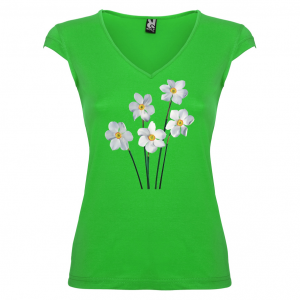 Дамска тениска -  Цветя 17