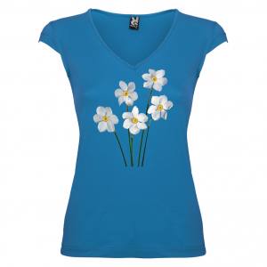 Дамска тениска -  Цветя 17