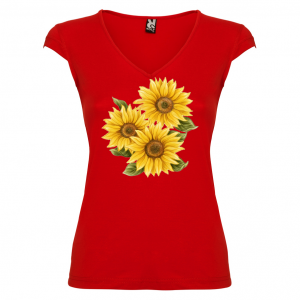 Дамска тениска -  Цветя 19