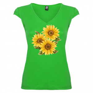 Дамска тениска -  Цветя 19