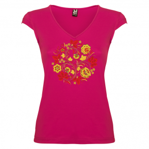 Дамска тениска -  Цветя 22