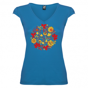 Дамска тениска -  Цветя 22