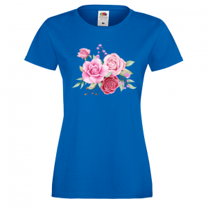 Цветна дамска тениска - Цветя 23