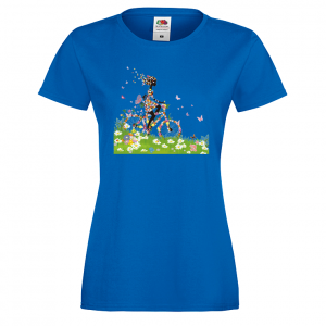 Цветна дамска тениска - Цветя 25