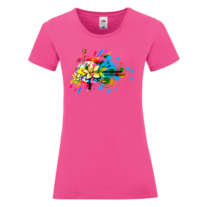 Цветна дамска тениска - Цветя 26