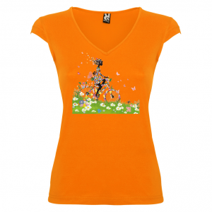 Дамска тениска -  Цветя 25