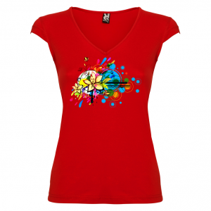 Дамска тениска -  Цветя 26